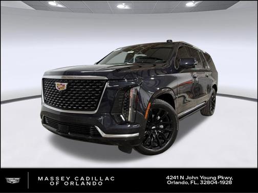 Galactic Gray Metallic 2026 Cadillac Escalade ESV Luxury