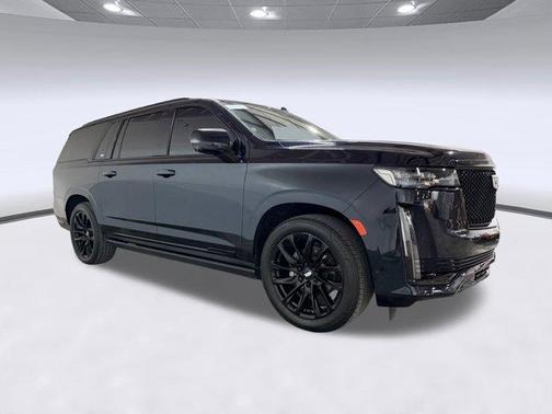 Dark Moon Blue Metallic 2023 Cadillac Escalade ESV Sport Platinum