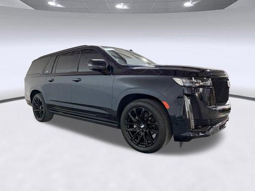 Dark Moon Blue Metallic 2023 Cadillac Escalade ESV Sport Platinum