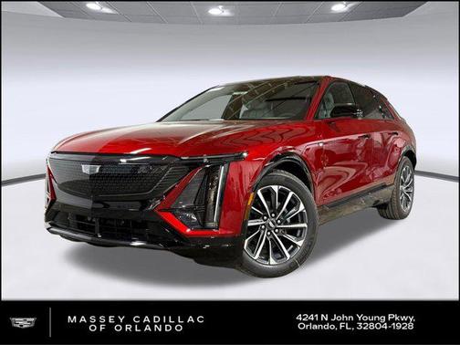 Radiant Red Tintcoat 2026 Cadillac LYRIQ Premium Sport