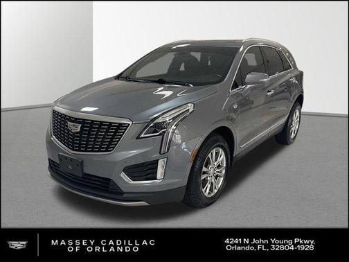 Satin Steel Metallic 2020 Cadillac XT5 Premium Luxury