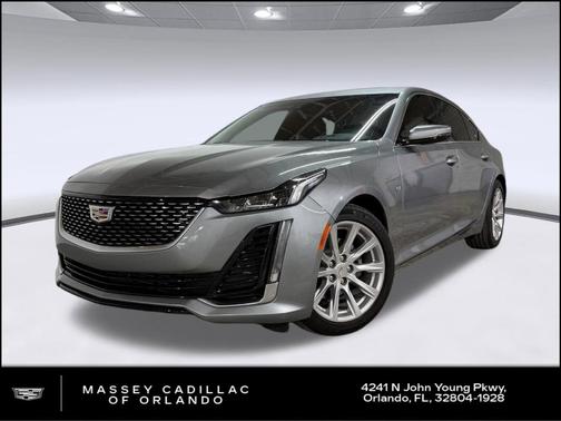 Argent Silver Metallic 2023 Cadillac CT5 Luxury