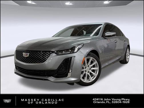 Argent Silver Metallic 2023 Cadillac CT5 Luxury