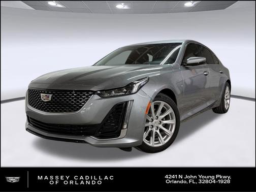 Argent Silver Metallic 2023 Cadillac CT5 Luxury