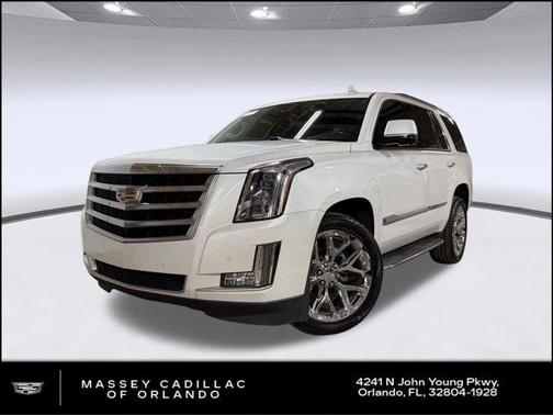 Crystal White Tricoat 2016 Cadillac Escalade Luxury
