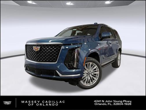 Deep Sea Metallic 2026 Cadillac Escalade Luxury