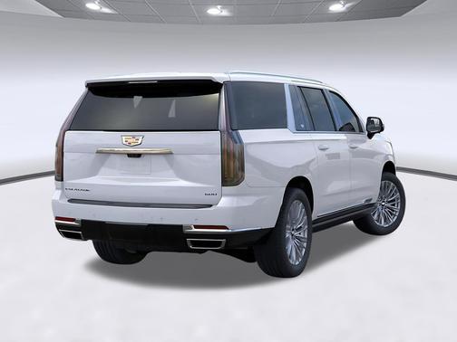 Vibrant White Tricoat 2026 Cadillac Escalade ESV Luxury