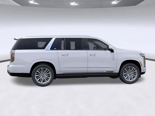 Vibrant White Tricoat 2026 Cadillac Escalade ESV Luxury