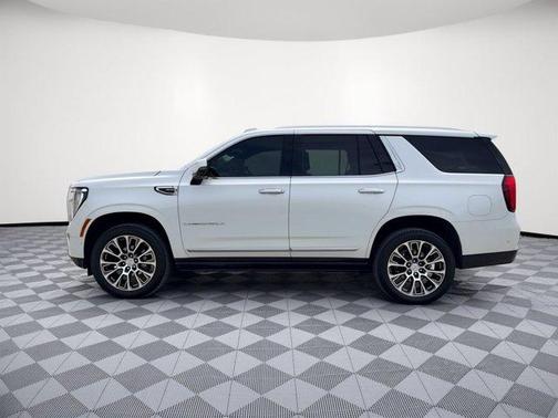 White Frost Tricoat 2025 GMC Yukon Denali