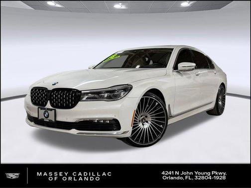 White 2018 BMW 750 i xDrive