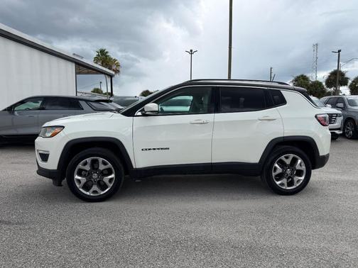 White Clearcoat 2018 Jeep Compass Limited