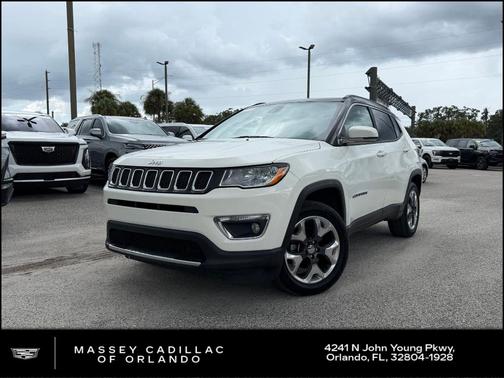 White Clearcoat 2018 Jeep Compass Limited