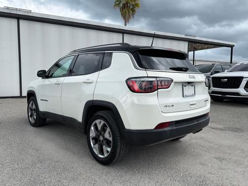 White Clearcoat 2018 Jeep Compass Limited