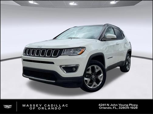 White Clearcoat 2018 Jeep Compass Limited