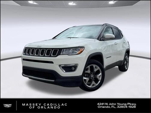 White Clearcoat 2018 Jeep Compass Limited