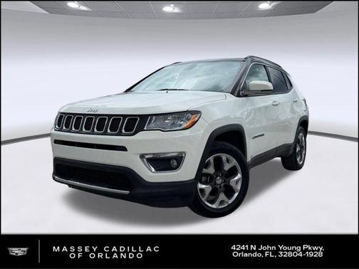 White Clearcoat 2018 Jeep Compass Limited
