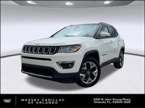 White Clearcoat 2018 Jeep Compass Limited