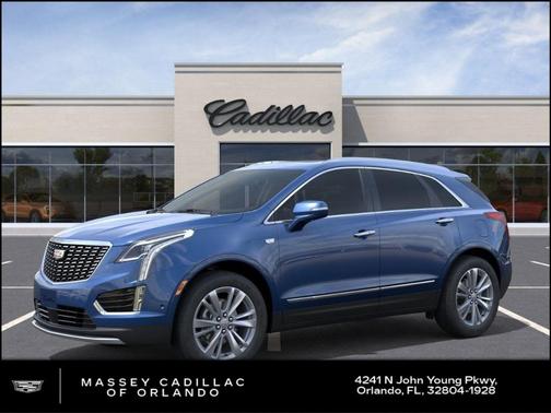 Opulent Blue Metallic 2026 Cadillac XT5 Premium Luxury