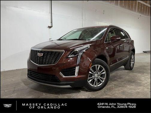 Rosewood Metallic 2023 Cadillac XT5 Premium Luxury
