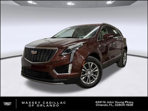 Rosewood Metallic 2023 Cadillac XT5 Premium Luxury