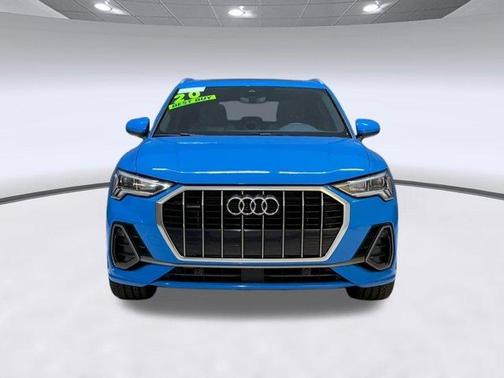 Turbo Blue 2020 Audi Q3 45 S line Premium Plus