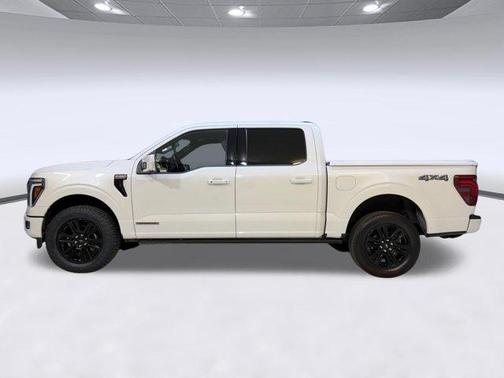 Star White Metallic Tri-Coat 2025 Ford F-150 Platinum