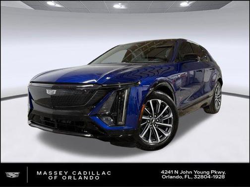 Opulent Blue Metallic 2024 Cadillac LYRIQ Sport