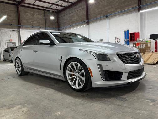 Radiant Silver Metallic 2016 Cadillac CTS-V Base