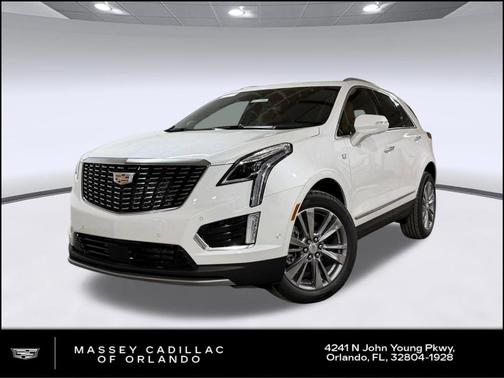 Crystal White Tricoat 2026 Cadillac XT5 Premium Luxury
