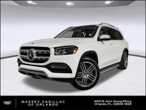 White 2020 Mercedes-Benz GLS 450 4MATIC