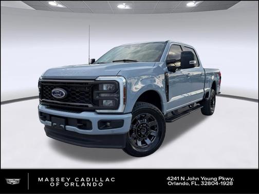 Gray 2024 Ford F-250 Lariat