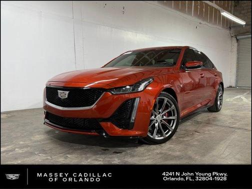 Royal Spice Metallic 2020 Cadillac CT5 Sport RWD