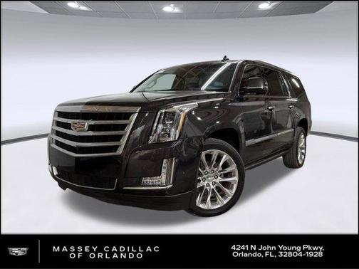 Dark Granite Metallic 2018 Cadillac Escalade ESV Premium Luxury