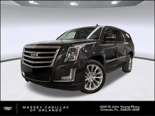 Dark Granite Metallic 2018 Cadillac Escalade ESV Premium Luxury