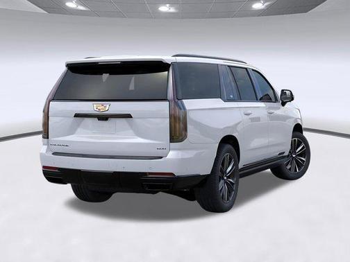 Vibrant White Tricoat 2026 Cadillac Escalade ESV Sport