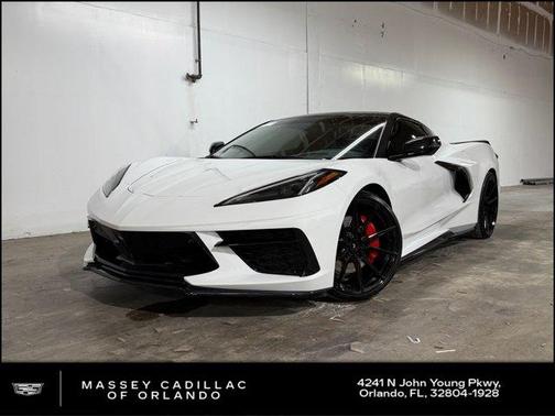 Arctic White 2023 Chevrolet Corvette Stingray w/2LT