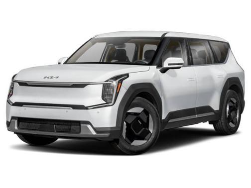 Snow White Pearl 2024 Kia EV9 Land