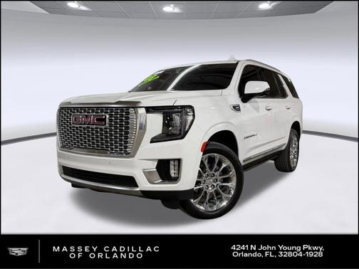 Summit White 2023 GMC Yukon Denali