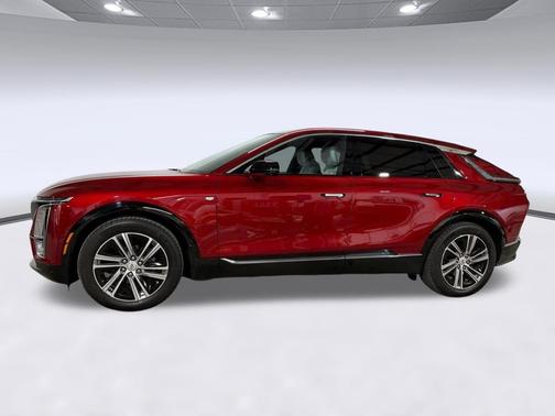 Radiant Red Tintcoat 2024 Cadillac LYRIQ Luxury
