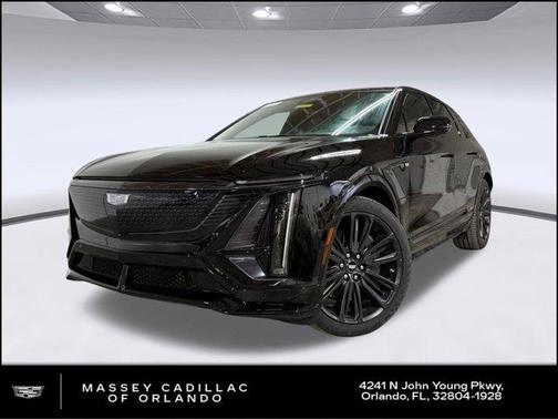 Stellar Black Metallic 2026 Cadillac LYRIQ V Premium