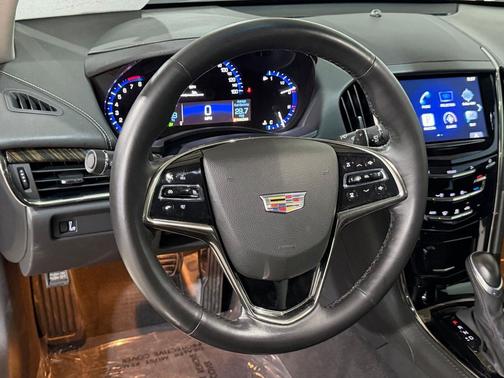 Crystal White Tricoat 2016 Cadillac ATS 2.0L Turbo