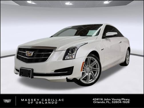 Crystal White Tricoat 2016 Cadillac ATS 2.0L Turbo