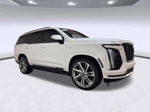 Crystal White Tricoat 2025 Cadillac Escalade Sport