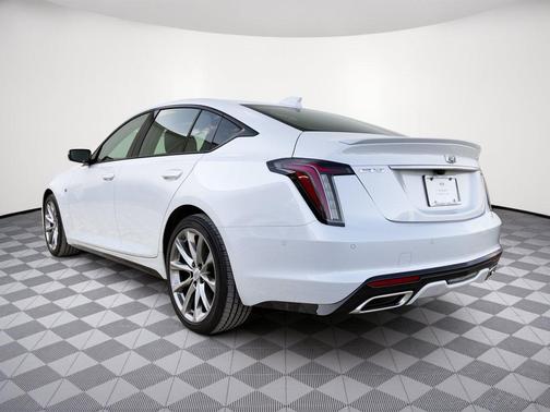 Vibrant White Tricoat 2026 Cadillac CT5 Sport