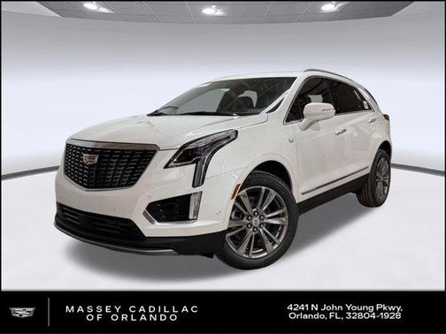 Crystal White Tricoat 2026 Cadillac XT5 Premium Luxury