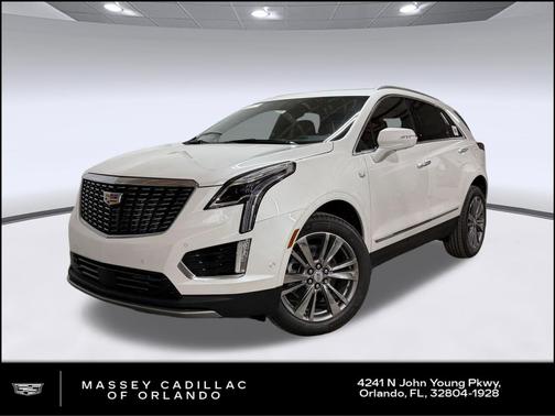 Crystal White Tricoat 2026 Cadillac XT5 Premium Luxury
