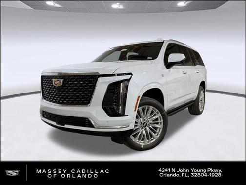 Vibrant White Tricoat 2026 Cadillac Escalade Luxury