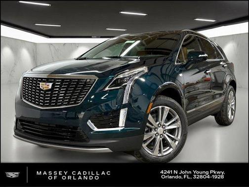 Emerald Lake Metallic 2026 Cadillac XT5 Premium Luxury