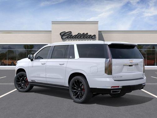 Vibrant White Tricoat 2026 Cadillac Escalade ESV Luxury
