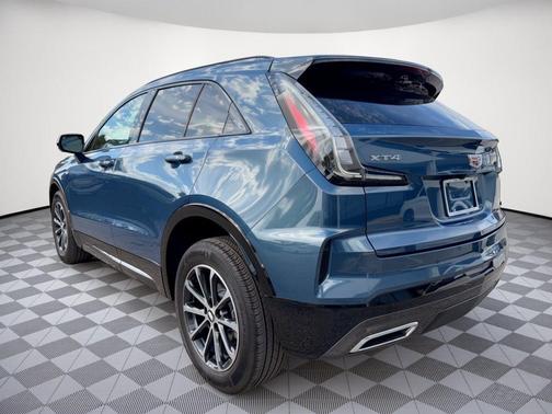 Deep Sea Metallic 2024 Cadillac XT4 Sport